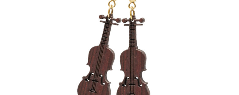 ARETE DE GRANADILLO GRABADO VIOLÍN