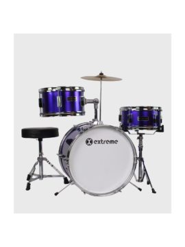 BATERIA INFANTIL PURPURA 3 PZAS EXTREME