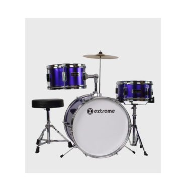 BATERIA INFANTIL PURPURA 3 PZAS EXTREME