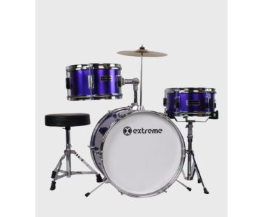 BATERIA INFANTIL PURPURA 3 PZAS EXTREME