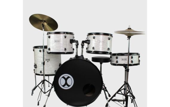 BATERIA PROFESIONAL BLANCO NACAR 5 PZAS ARO NEGRO EXTREME