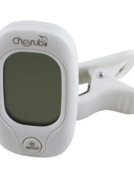 AFINADOR DIGITAL CROMATICO CHERUB BLANC PARA INSTRUMENTOS DE CUERDA